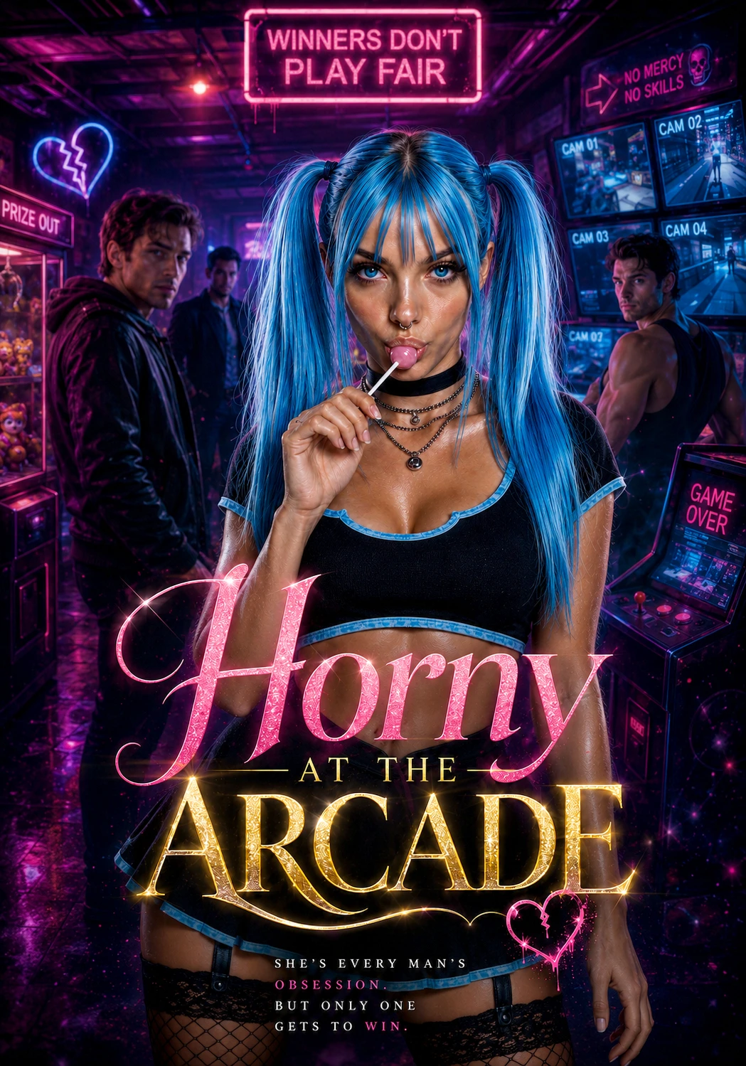 Horny at the Arcade — Candy AI Shorts cover