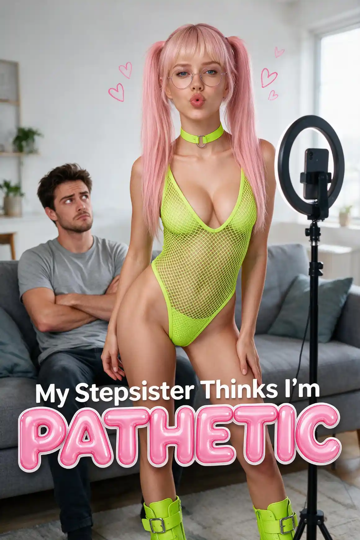 My Stepsister Thinks I’m Pathetic — Candy AI Shorts cover