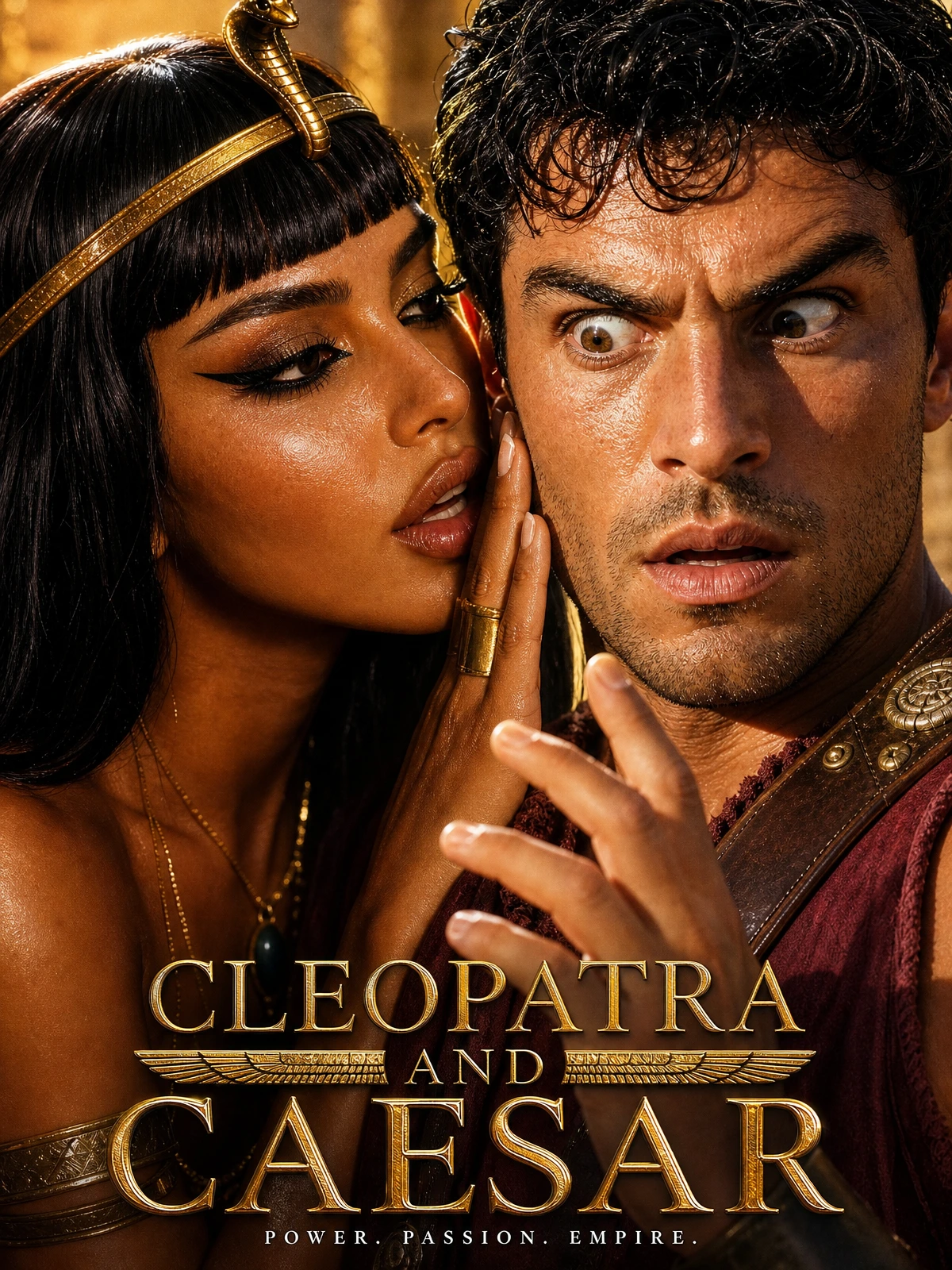 Cleopatra and Caesar — Candy AI Shorts cover