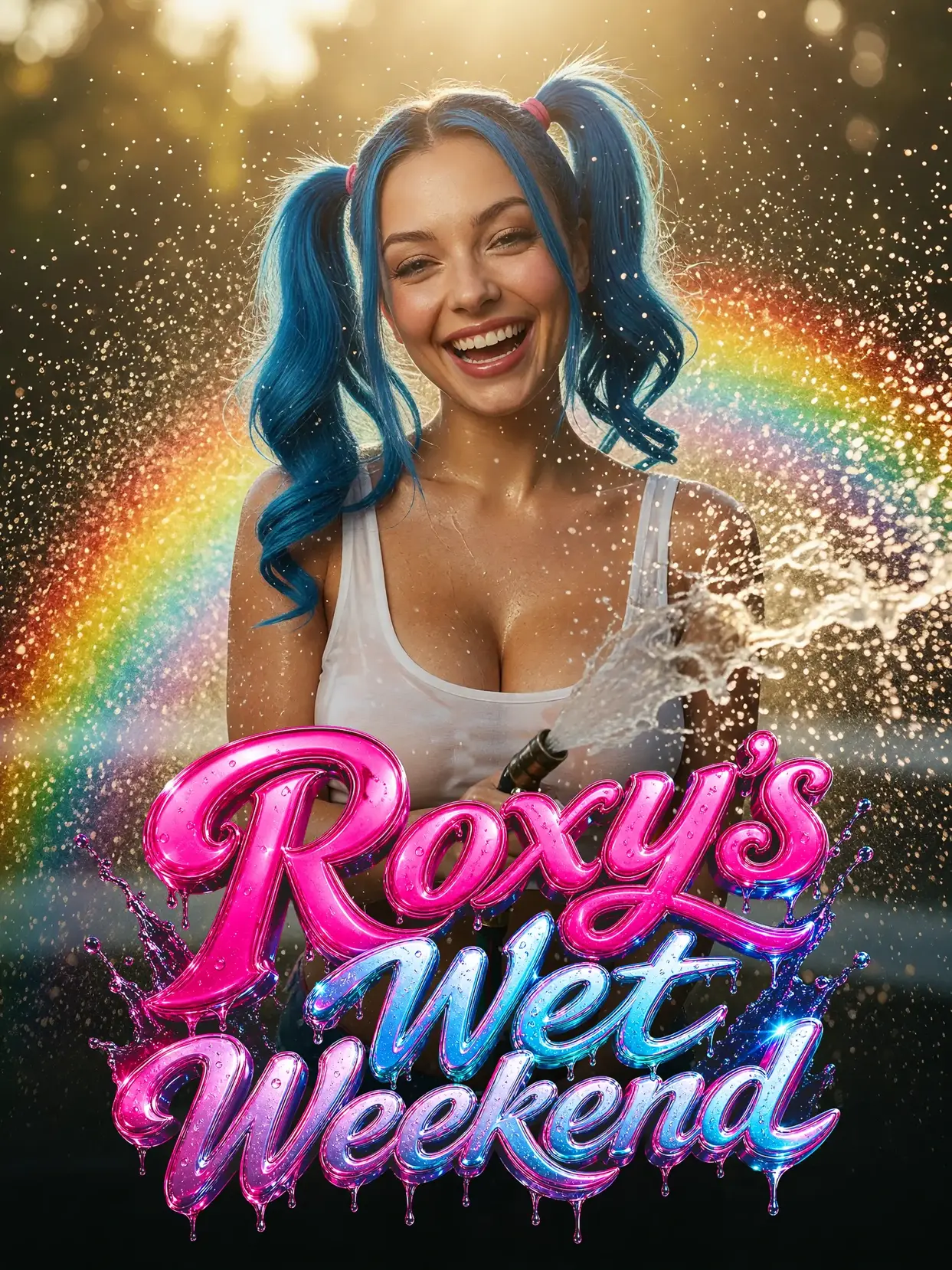Roxy's Wet Weekend — Candy AI Shorts cover