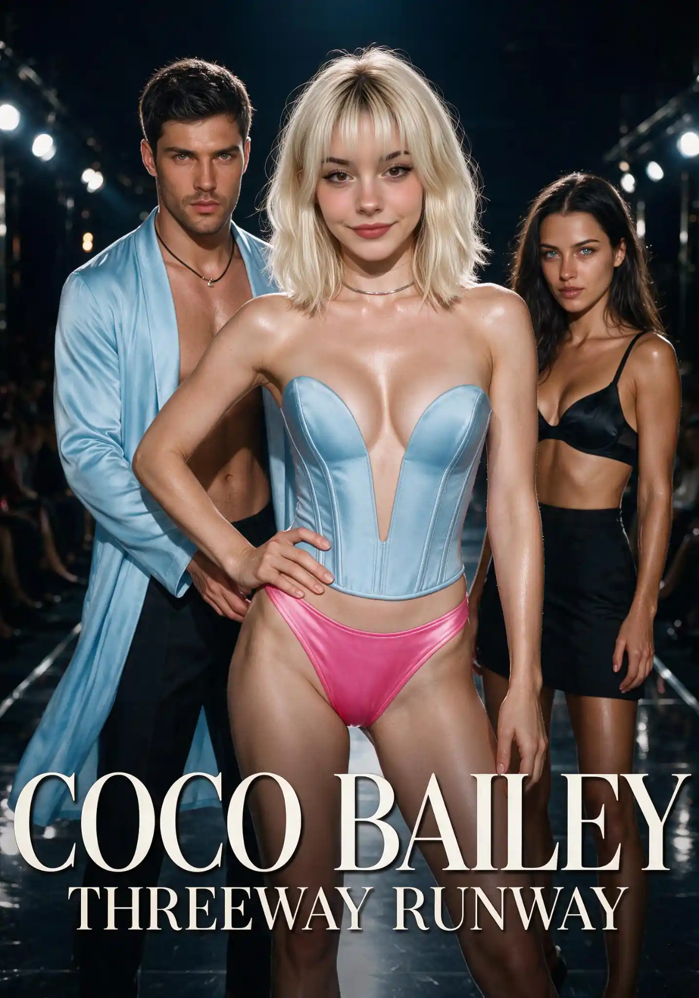 Coco Bailey: Threeway Runway — Candy AI Shorts cover